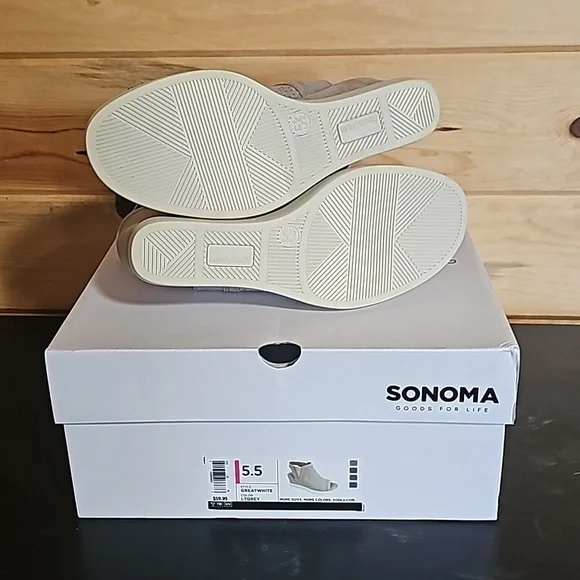 Sonoma Good For Life slingback, wedge sandal - Picture 7 of 10